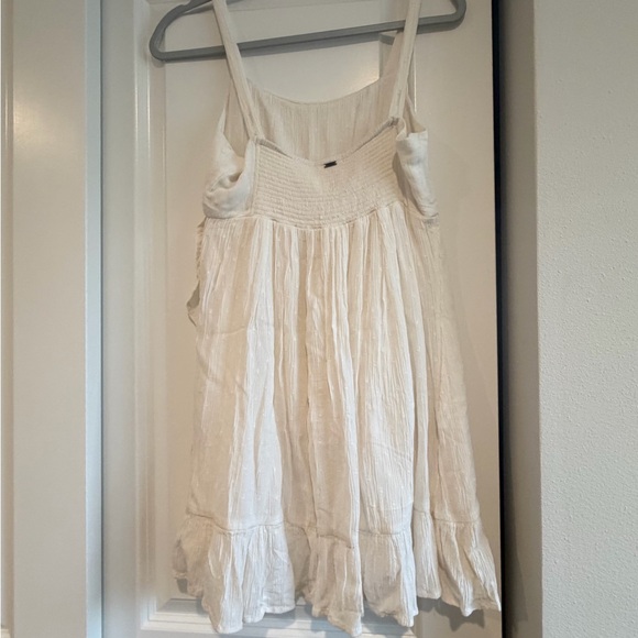 O'Neill Cream Ruffle Mini Dress - Picture 3 of 5